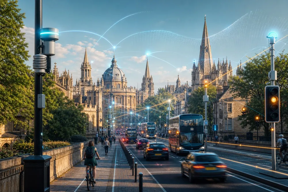 Smart city transport insight for Oxford using IoT sensor and data-platform technology featured image