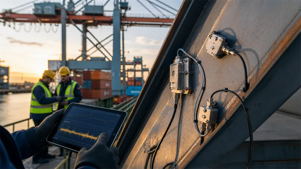 Offshore crane failure prevention for industry using AI structural health monitoring featured image